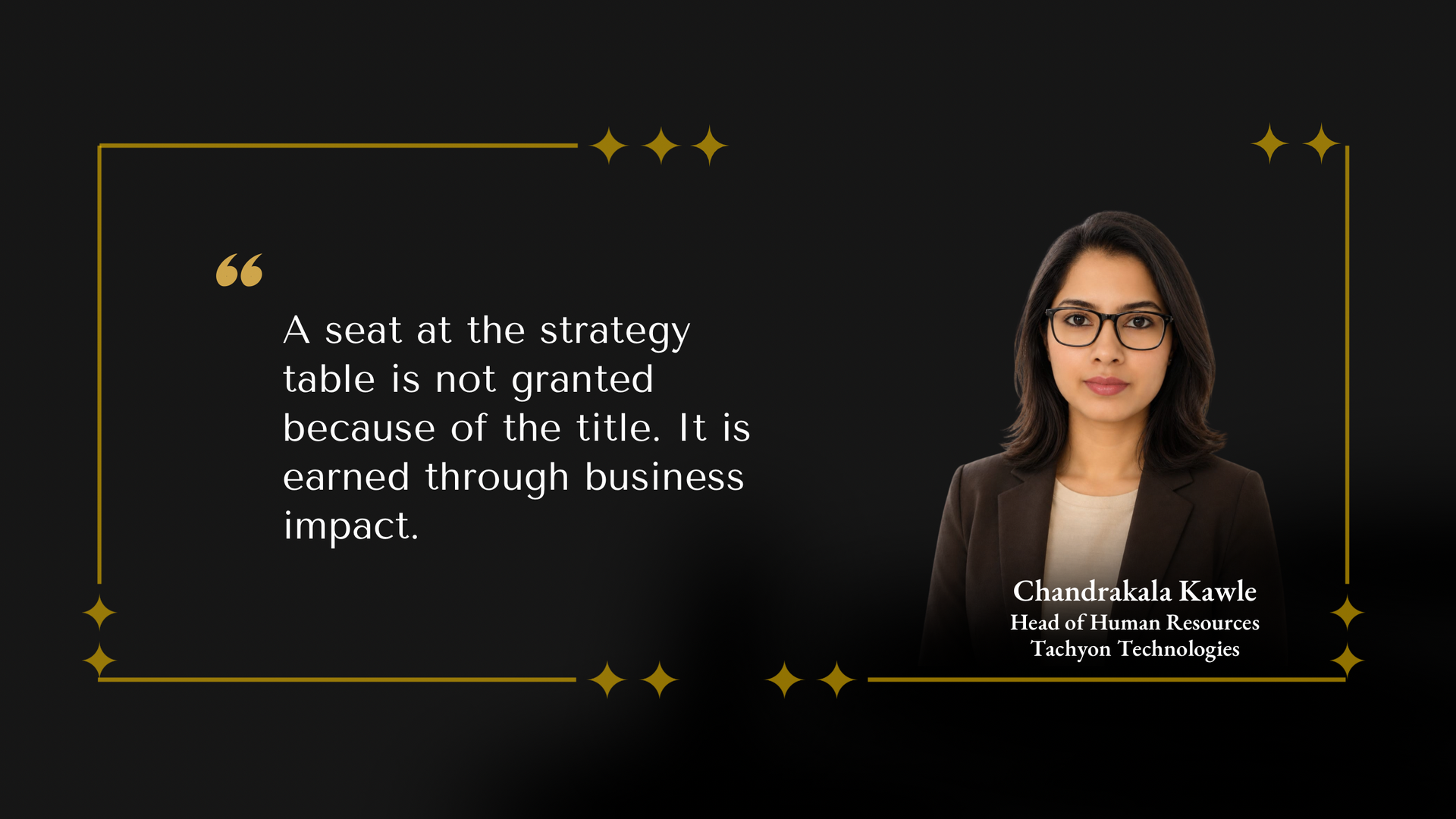 The CHRO at the Strategy Table: The Seat Is Earned, Not Assigned